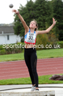 Shot putt, NECAA Open Meeting, Morpeth, Sunday, October 18th. David T. Hewitson/Sports for All Pics